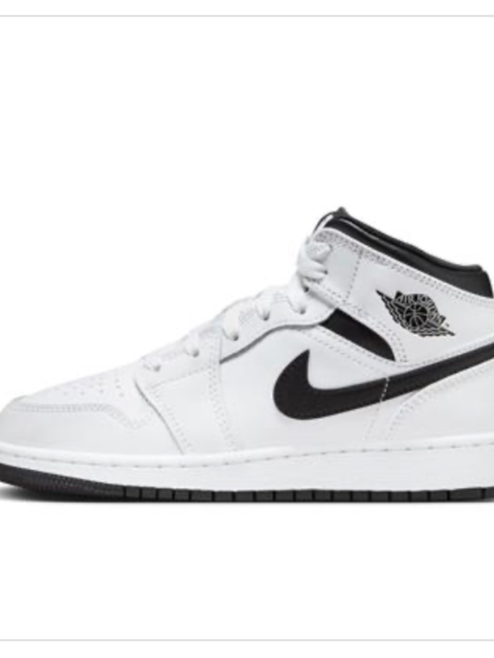 Jordan 1 Mid Reverse Panda (GS) - UK 5 USA 5.5  NWT